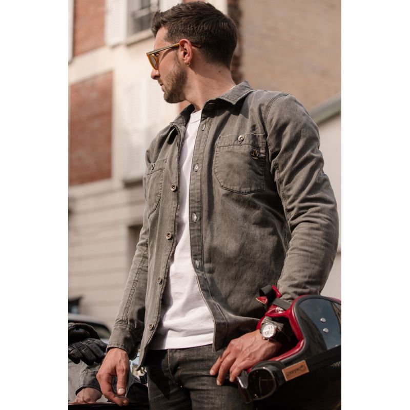 Chemise Veste Kevlar Moto Chemise Moto Renforcée Kevlar Merlin