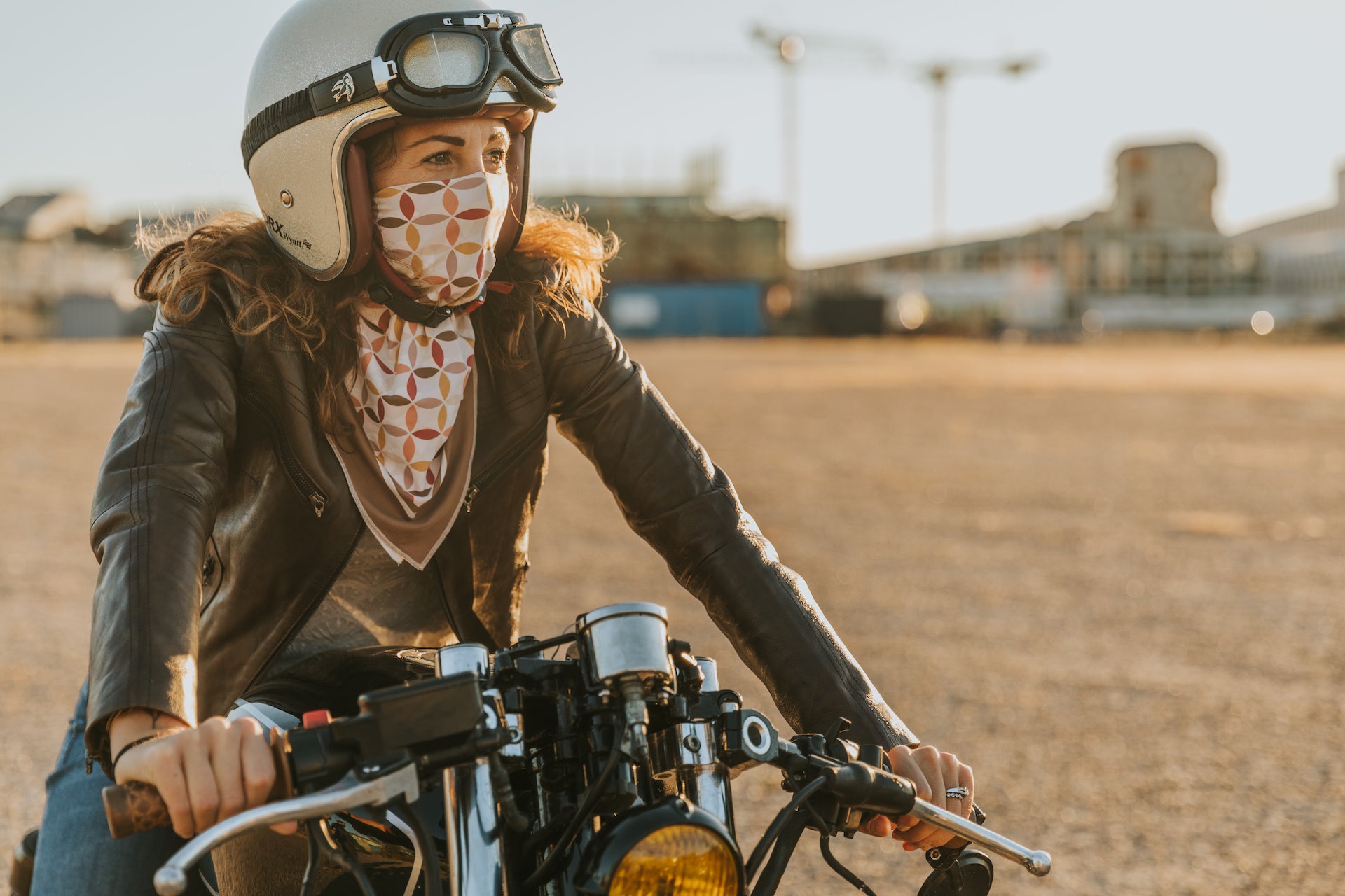 Foulard moto Woodstock - Wildust Sisters