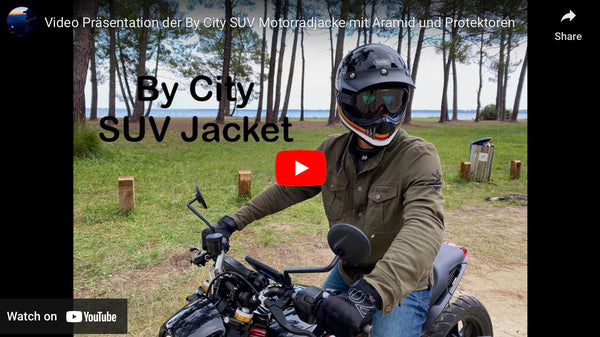 BY CITY SUV ARAMID PROTECTIVE JACKET – THE IDEAL SUMMER JACKET FOR THE BIKER