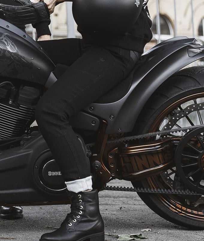 Pando Moto Kissaki Arm 01 Women's Slim Fit Motorcycle Jeans - New! Fast  Shipp